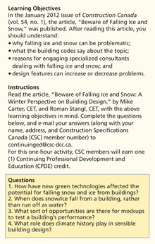 CSC Continuing Education Learning Objectives, Instructions, Questions