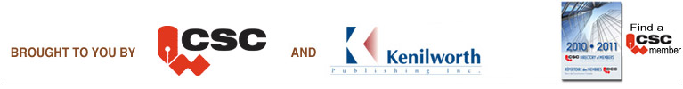 Brought to you by Construction Specifications Canada and Kenilworth Publishing Inc.