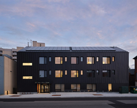 Affordable and green: From parking lot to Passive House