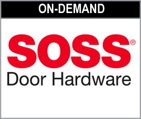 SOSS® Door Hardware Demo-Cast: Invisible Hinges