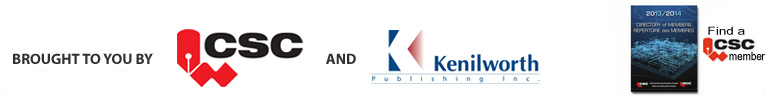 Brought to you by Construction Specifications Canada and Kenilworth Publishing Inc.