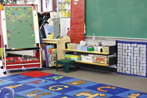 Some interior spaces, like this preschool, are likely to have occupants more sensitive to the risks that are associated with indoor air contaminants. Designers should take steps to ensure a safer project. Photo © BigStockPhoto/Barbara Helgason