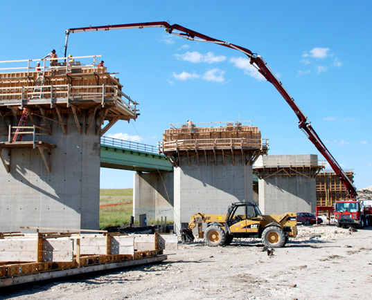 The Canadian Pacific (CP) Emerson Railway Bridge was one of the eight bridges replaced during the project. The new structure is nearly 34 m (112 ft) longer and 2.5 m (8.3 ft) higher than the previous one.