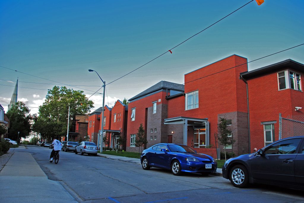 The Good Shepherd Women’s Services Centre in Hamilton combines a shelter for victims of domestic violence and a separate facility for women with mental health or addition issues. Photos courtesy Thier+Curran Architects