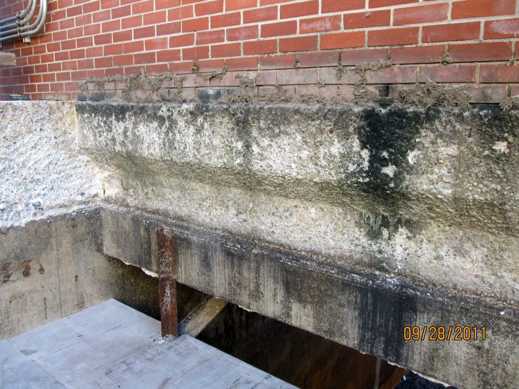 This photo shows a portion of the EPCOR Gold Bar Water Treatment Plant project (Edmonton, Alberta) before its repair. Photos courtesy Read Jones Christoffersen