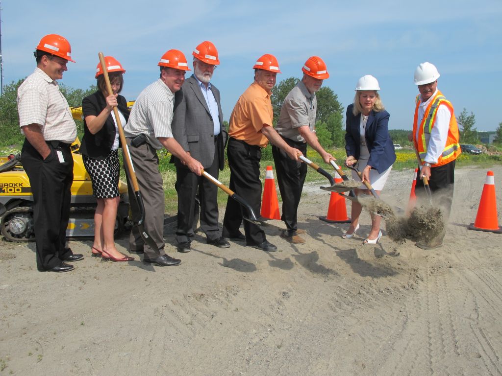 Biosolids Groundbreaking Photo