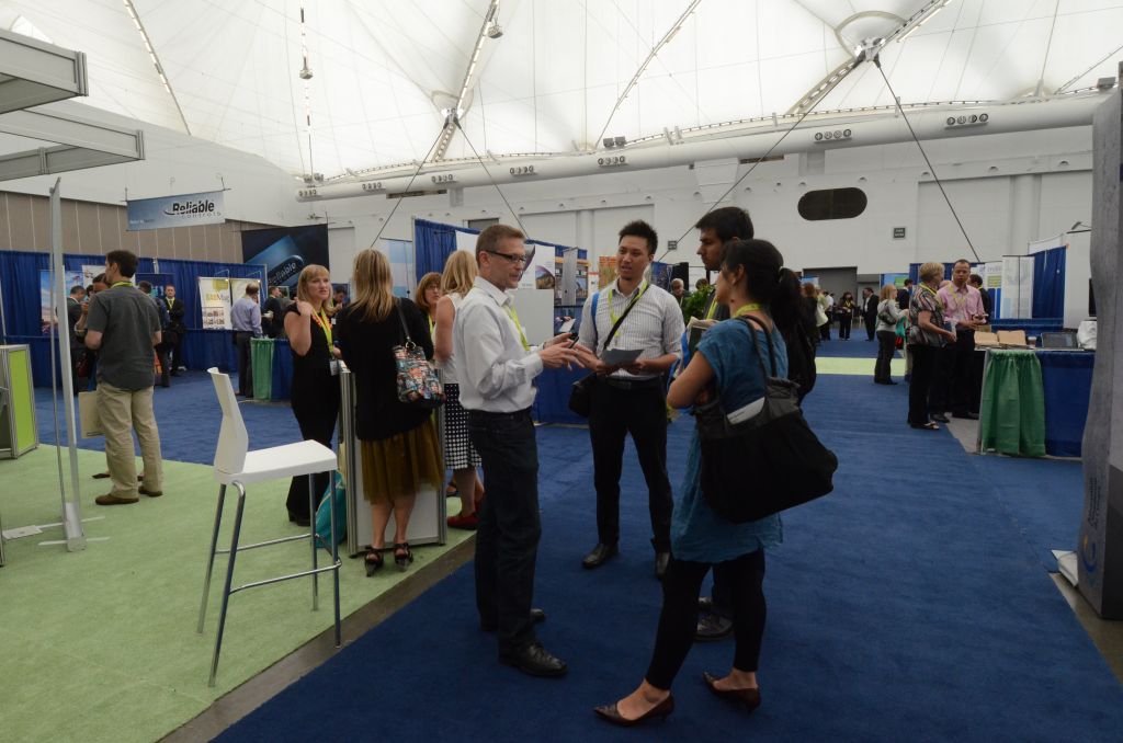 The annual Canada Green Building Council (CaGBC) gathering brings together design/construction professionals from across the country. (Last year's event, pictured above, was held in Vancouver.) Photos courtesy CaGBC