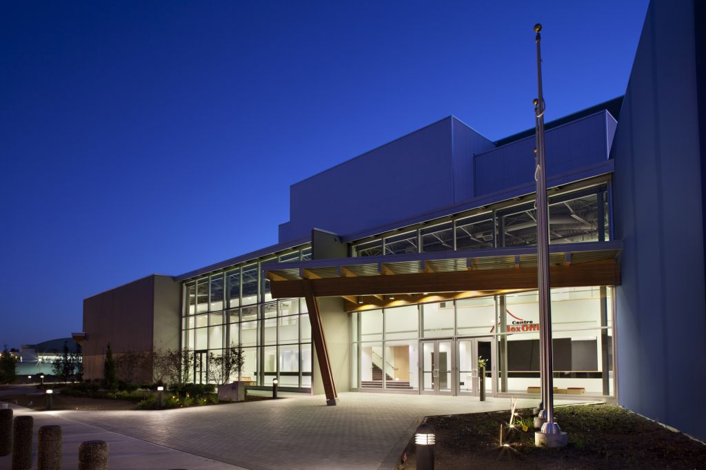 Canada’s largest tilt-up concrete panels were installed at the Chilliwack Cultural Centre. Photos courtesy Kasian Architecture Interior Design and Planning Ltd.