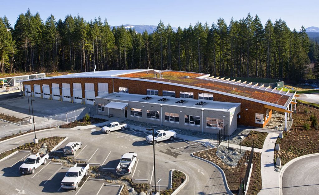 B.C. Hydro’s Port Alberni Field Office opened in 2010 and was built to post-disaster seismic standards. Photo courtesy B.C. Hydro 