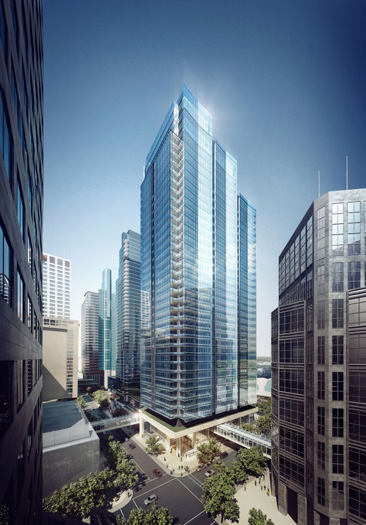 The newly merged firm, Zeidler BKDI Architects, is now working on the Calgary City Centre mixed-use project. Image courtesy Zeidler Partnership Architects 