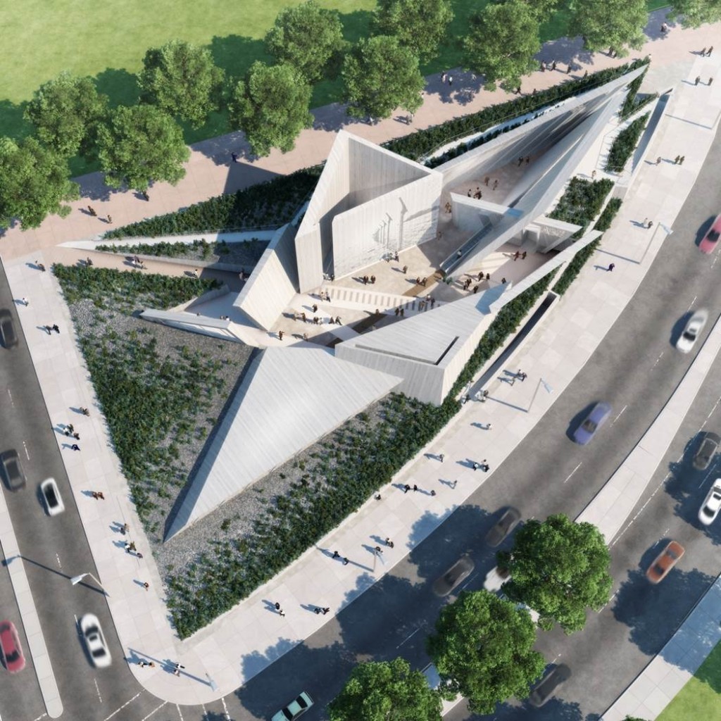 Daniel Libeskind, a keynote speaker at this year’s IIDEXCanada show, is on the design team of Ottawa’s Holocaust Monument. Image courtesy Lord Cultural Resources, Studio Daniel Libeskind, Claude Cormier + Associés, Edward Burtynsky, and Doris Bergen