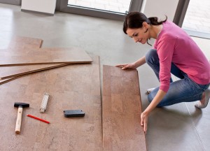 Cork flooring is well suited below grade applications, over concrete, and even over existing floors. Most cork flooring can even be installed over radiant heating. 