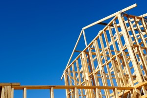 Housing starts in October were down slightly from the previous month in Canada. Photo © BigStockPhoto/mbolina 