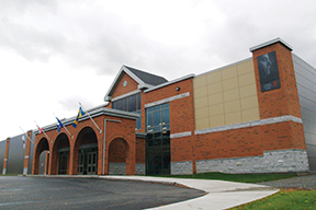 fabric_A--Pat Burns Arena exterior