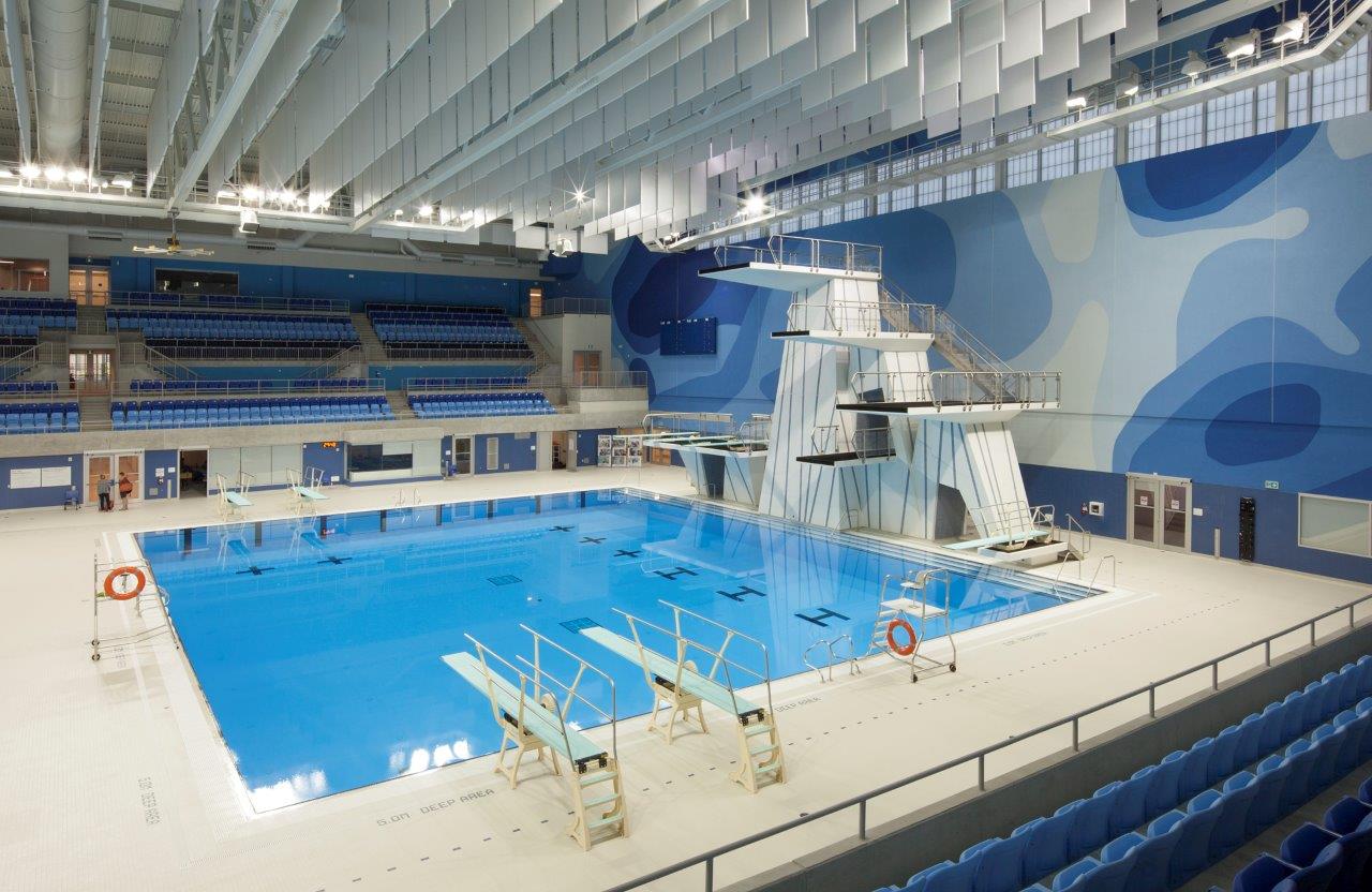 PCL Toronto Pan Am Aqautics Centre Interior