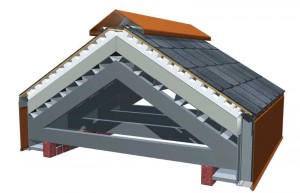 This engineered system provides ventilation for steep-sloped roofs, helping ensure consistent intake and exhaust airflow underneath the roof covering of commercial building applications. Proper venting throughout a steeped-slope roofing system is essential for durability and for controlling temperatures above the air space. Images courtesy Atlas Roofing