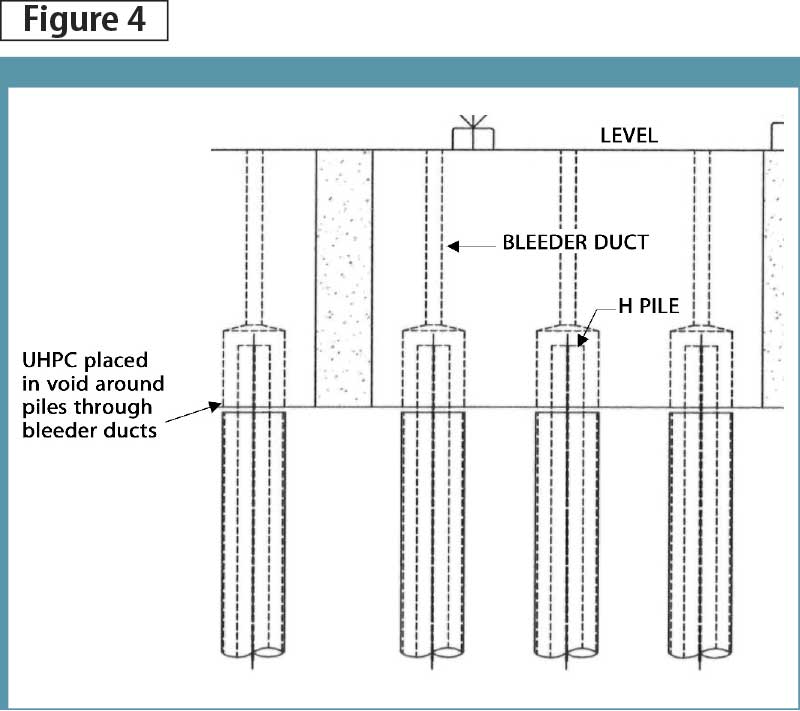 Precast abutment–elevation view. Image courtesy Delcan