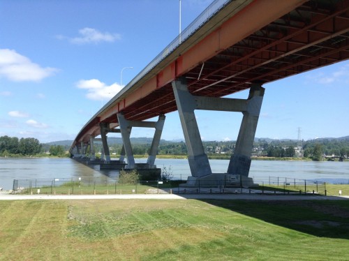 The American Concrete Institute (ACI) honoured Abbotsford, B.C.’s Mission Bridge with a top ranking in its repair and restoration category at the 2015 Concrete Awards. Photo courtesy ACI