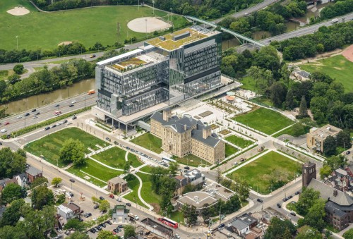 Bridgepoint Hospital Aerial View