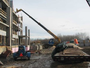 Manitoba has been experiencing an increased demand for the use of masonry block for condominiums and apartment buildings.