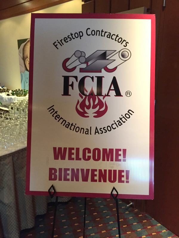 The two-day event in Edmonton promotes knowledge and awareness of the importance of life safety in fire protection. Photo courtesy of Lindsey Donley, FCIA's associate director of marketing. 