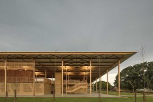 Gustavo Utrabo and Pedro Duschenes of Aleph Zero won the Royal Institute of British Architects (RIBA) International Emerging Architect 2018 for their project, the Children Village in Formoso do Araguaia, Brazil. Photo © Leonardo Finotti via ArchDaily