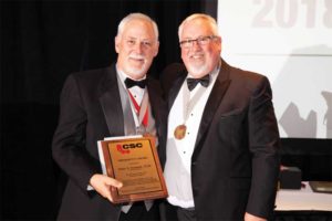 Peter Emmett was honoured with a President’s Award.