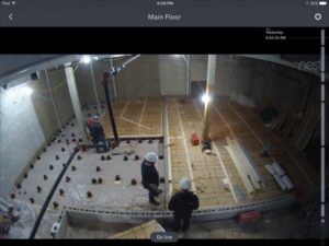 Installation of rubber pucks and formwork for the floating floors. Photos courtesy Lynx Music