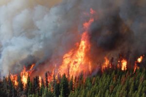 Unprecedented wildfires in Western Canada, likely influenced by climate change, are bringing home the urgency of reducing greenhouse gases (GHG) to many British Columbia jurisdictions. Photo courtesy B.C. Wildfire Service