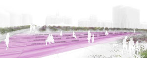 Design firm Lemay will design Montréal’s latest public space, the Place des Montréalaises. Image courtesy Lemay