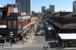 A report by Architects DCA calls for a pedestrian-friendly ByWard Market in Ottawa. Photo courtesy Wikimedia Commons