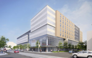 A rendering of the Centre for Addiction and Mental Health’s (CAMH’s) Crisis and Critical Care Building in Toronto. Photo courtesy CAMH