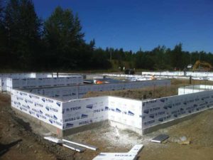 Since moisture absorption negatively impacts an insulation’s thermal performance (R-value), it is important to consider moisture performance when selecting one, especially for high moisture conditions, such as on buried foundation walls.