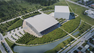 The Library and Archives Canada’s (LAC’s) new preservation centre in Gatineau, Québec, seeks to be a unique Canadian environmental project. Image courtesy Library and Archives Canada