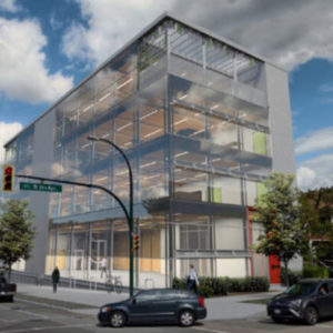 Fast + Epp’s new office in Vancouver will be a mass timber superstructure. Image courtesy Fast + Epp