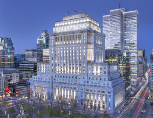 The Sun Life Building in Montréal has received the Leadership in Energy and Environmental Design (LEED) Platinum certification. Photo courtesy Stépan Poulain (CNW Group/BentallGreenOak)