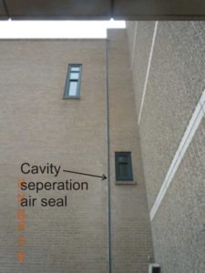 Figure 1: Vertical separation between low-rise building and high-rise tower.