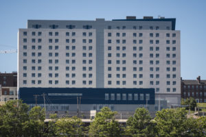 The Tribute Tower facility in Halifax achieves the Leadership in Energy and Environmental Design (LEED) Silver certification. Photo © Sandy McClearn/SNC-Lavalin