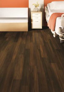 The realistic visuals and textures of today’s vinyl sheet flooring can bring the look of natural wood and create a ‘home-like’ atmosphere in health care settings.