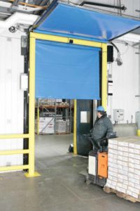 The fast cycle times of high-speed, roll-up doors minimize air exchange, thus reducing energy loss through a door opening and saving costs.