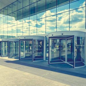 Representation of revolving doors. Photo © Shutterstock