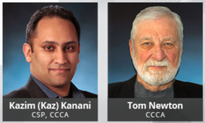 Kazim Kanani, CSP, CCCA, (Toronto Chapter) and Tom Newton, CCCA, (Calgary Chapter) have been nominated and elected to the CSC College of Fellows. Photos courtesy CSC