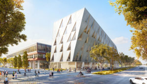 York University, Toronto, is constructing a new twisted building for its School of Continuing Studies. Image courtesy CNW Group/York University School of Continuing Studies