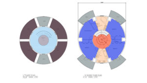 Main floor and basement plans. Photo courtesy Kelsey MacDougall