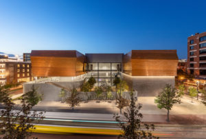 The Dallas Holocaust and Human Rights Museum (Dallas, Texas) by OMNIPLAN Architects has won a 2020 North American Copper in Architecture award. Photo © Jason O’Rear