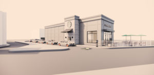 Nexii Building Solutions Inc. (Nexii) has constructed a Starbucks store in Abbotsford, B.C. Rendering courtesy Starbucks/Nexii