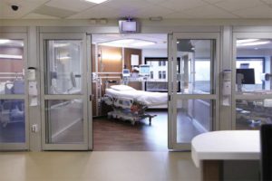 A recent study found fusion-bonded resilient flooring and vulcanized composition rubber with cork reduced the floor impact sound that can be prominent in health-care settings.