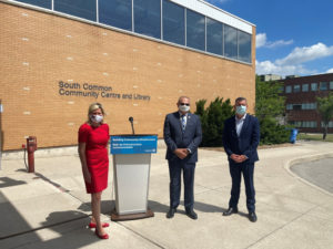 Ontario will be investing over $45 million to reconstruct the South Common Community Centre and Library in Mississauga. Photo courtesy City of Mississauga