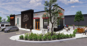 Nexii constructs a new sustainable Popeyes restaurant in Abbotsford, B.C., reducing onsite construction waste to near-zero and cutting building emissions. Image courtesy Nexii