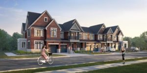 Rendering of The Heights of Harmony, a community by Minto Communities GTA in Oshawa, Ontario.